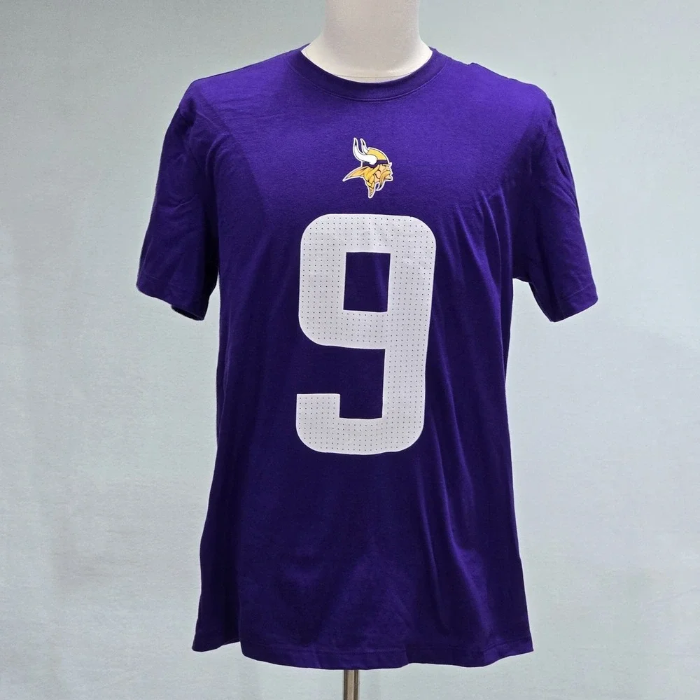 Nike Minnesota Vikings #9 McCarthy T‎ Shirt Mens M Purple NFL Football NWT